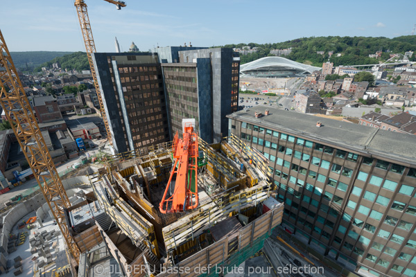 tour des finances à Liège